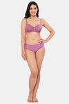 Amante Padded Wired Full Coverage T-Shirt Bra - Mellow Mauve — thumbnail 5